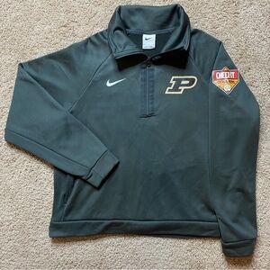Purdue University Boilermakers Citrus Bowl Cropped Fleece Quarter Zip